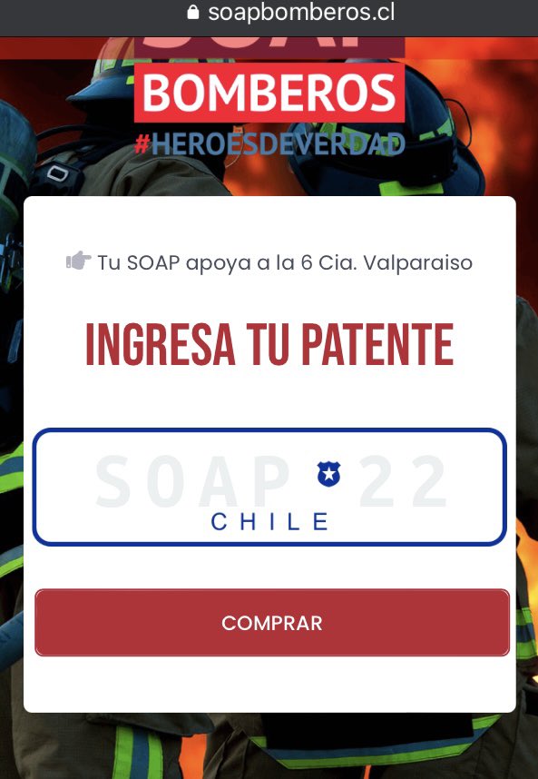 Sesta_Compagnia's tweet photo. Adquiere tu Seguro Obligatorio de Accidentes Personales SOAP ayudando a Bomberos #HeroesdeVerdad a través de https://t.co/KHu8Q0gKkZ y ayuda a la Sesta.
#CBV1851 #vivereALLitaliana #SestaCBV #Valpo https://t.co/HYBuzHzQ3B
