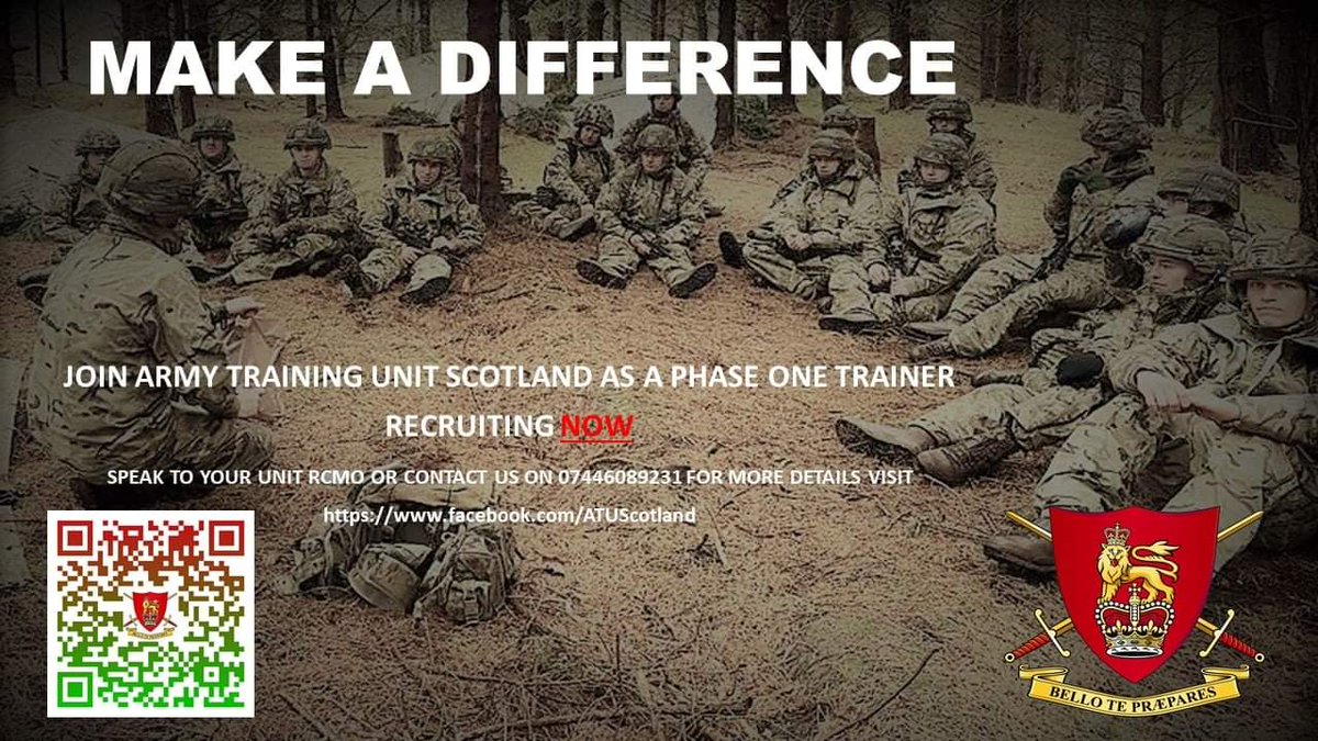 ATU (Sc) (@atu_scotland) on Twitter photo Posts Open Now.
#ArmyConfidence
#WeAreATUSc
#GetOnTheLog
#armyreserve
#MakeADifference
<a href="/7SCOTS/">7 SCOTS</a> <a href="/6SCOTS/">6 SCOTS</a> <a href="/CombatRecce/">Combat Recce</a> <a href="/154ScottishRegt/">154 (Scottish) Regt</a> <a href="/105RegtRA/">105RegimentRoyalArtillery</a> <a href="/4PARAREG/">4th BATTALION, THE PARACHUTE REGIMENT</a> <a href="/71_Engr_Regt/">71 Engineer Regiment</a> @205_Fd_Hosp <a href="/HqItg/">Initial Training Group (Army)</a> Posts Open Now.
#ArmyConfidence
#WeAreATUSc
#GetOnTheLog
#armyreserve
#MakeADifference
<a href="/7SCOTS/">7 SCOTS</a> <a href="/6SCOTS/">6 SCOTS</a> <a href="/CombatRecce/">Combat Recce</a> <a href="/154ScottishRegt/">154 (Scottish) Regt</a> <a href="/105RegtRA/">105RegimentRoyalArtillery</a> <a href="/4PARAREG/">4th BATTALION, THE PARACHUTE REGIMENT</a> <a href="/71_Engr_Regt/">71 Engineer Regiment</a> @205_Fd_Hosp <a href="/HqItg/">Initial Training Group (Army)</a>