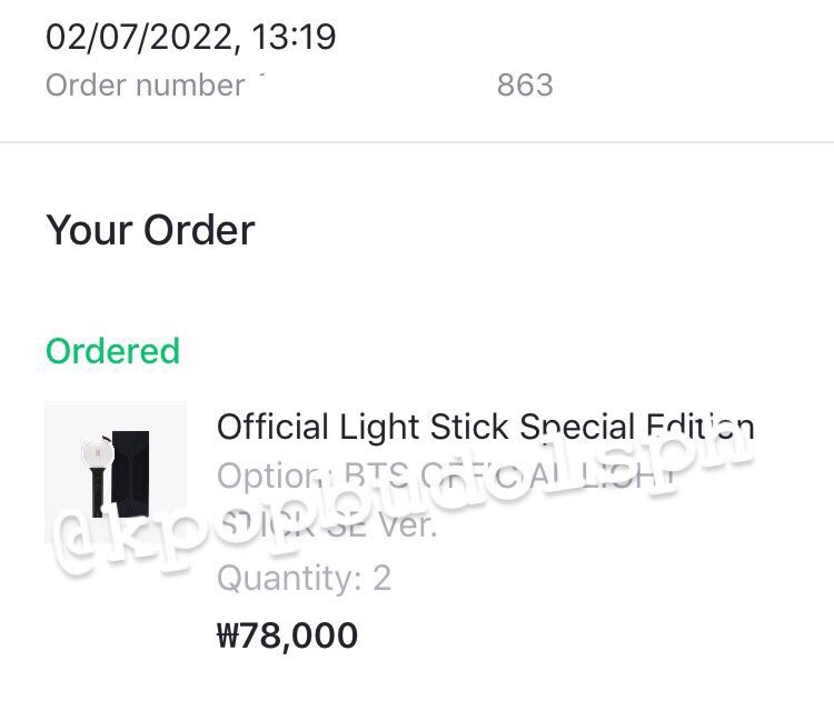 kpopbudolsph's tweet photo. Help RT | #kpopbudolsph_GOs

[SECURED] BTS Official Lightstick MOTS SE Ver. (2 slots)

₱2350/each

DOP: 50% dp on Feb 15, rem bal on Feb 28
ETA: NORMAL

Reply mine + qty

# wts lfb army bomb https://t.co/hiqjJ1GiFO