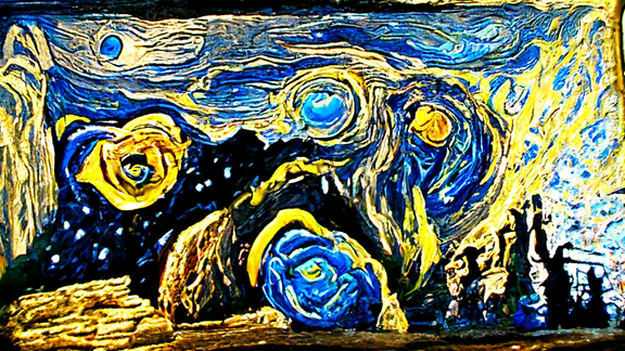 GANrt_NFT's tweet photo. Check out my new NFT "The Starry Night #2" on OpenSea!⭐️💫💫
 https://t.co/K8U3lOTyOM
 
#NFT #NFTs #nftart #NFTdrop #NFTCommunity #art #NFTCollection https://t.co/IxmzahN9iW