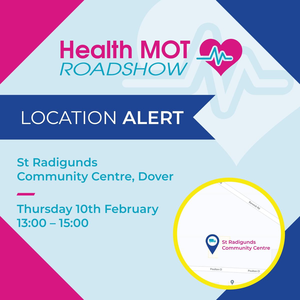 Health MOT Roadshow tweet media