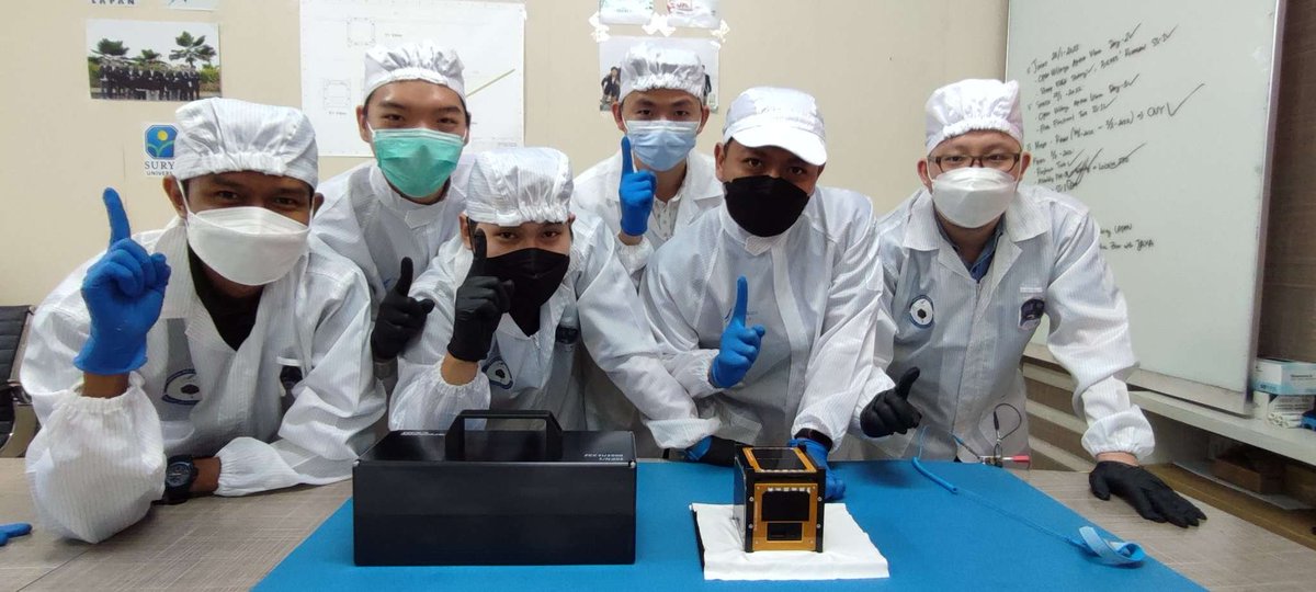 🛰️CubeSat SS-1 of <a href="/suryauniversity/">Surya University</a> - 3rd round #KiboCUBE awardee - passed its fit-check test.

SS-1 is in its last steps for safety approval &amp; getting ready to fly to #space🌌 later in the year. 

Learn more about the CubeSat &amp; team here: bit.ly/KC3SU

 #AccSpace4All