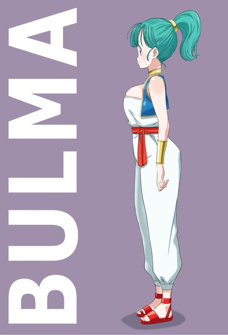 ブルマ。
#DragonBall 