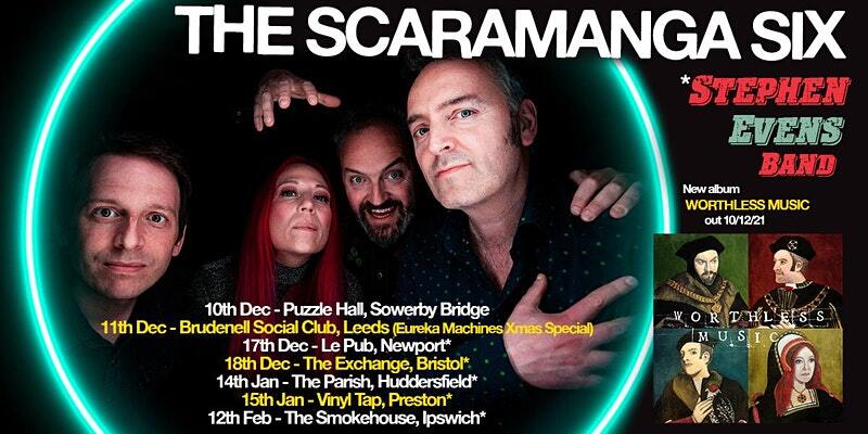 🦚 COMING UP THIS WEEK 🦚
Fri 11th - The Smokehouse Presents Cambridge folk rock band <a href="/wefuzzylights/">Fuzzy Lights</a> w/ support singer-songwriter Belinda Gillett
Sat 12th - Yorkshire 'evil pop' group <a href="/ScaramangaSix/">The Scaramanga Six</a> w/ support @stephenevens <a href="/theITGmusic/">The Interesting Times Gang</a> + <a href="/EllYTree1/">EllY Tree</a>
Info🎟️ thesmokehouse.org/whatson