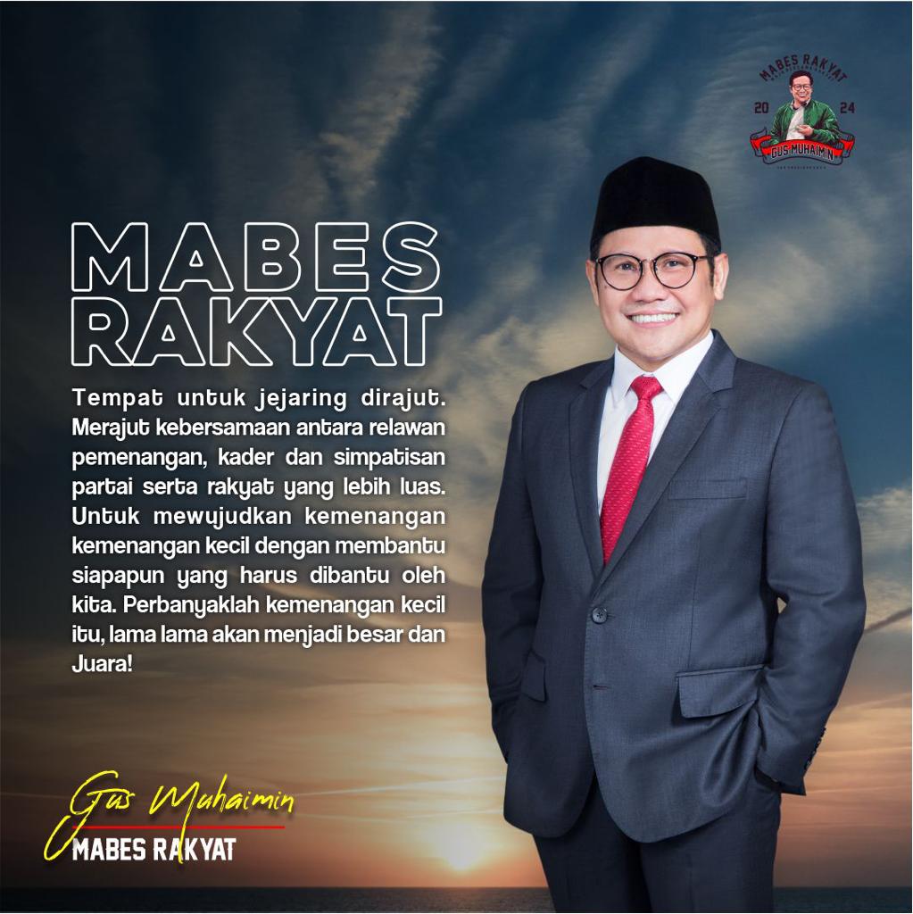 GandusariIjo's tweet photo. #MABESRAKYAT tempat berkumpul simpul komunitas pendukung #GusMuhaiminPresiden2024

#TawonIjoGandusari

@DPP_PKB
@CakimiNOW
@jazilul_fawaid
@syaifulHooda
@imansyukri
@Muhaiminbagus1
@baGUSMUHAIMIN24 https://t.co/yC8lJks1MX