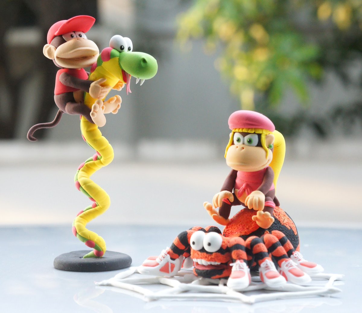 dkvine's tweet photo. Appreciation tweet for the many clay Donkey Kong models of Jinta-karn Charnchit. It's almost like having the classic ACM renders come to life!

https://t.co/zBmmNrA8pr https://t.co/ScCSUBDdrP