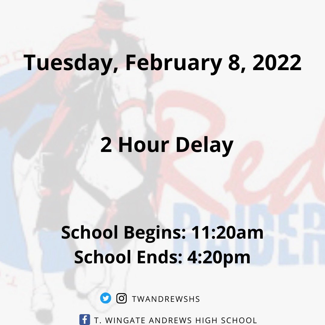 TW Andrews HS tweet media