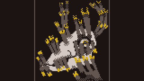 MoePixelMonsta's tweet photo. Day 7 (#Funguary)
-Xylaria hypoxylon (Candlesnuff)
No! Wait , i'm still al...
#ドット絵 #픽셀아트 #pixelart #aseprite #voltagewarning (paleta) https://t.co/9vxwkUdvnB