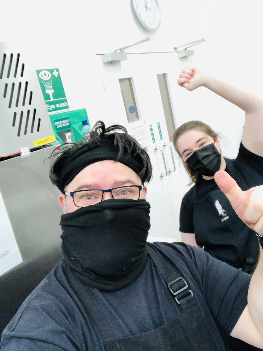 FalconDevChef's tweet photo. We are ready to welcome our guests to our Development Kitchen Session today #TuesdayFeeling #tuesday cateringforall @FalconFoodserv to #keepitcooking with @CaitlinLiselle and @keepitcooking1 @AliGroupFS https://t.co/FWrVPgh49B