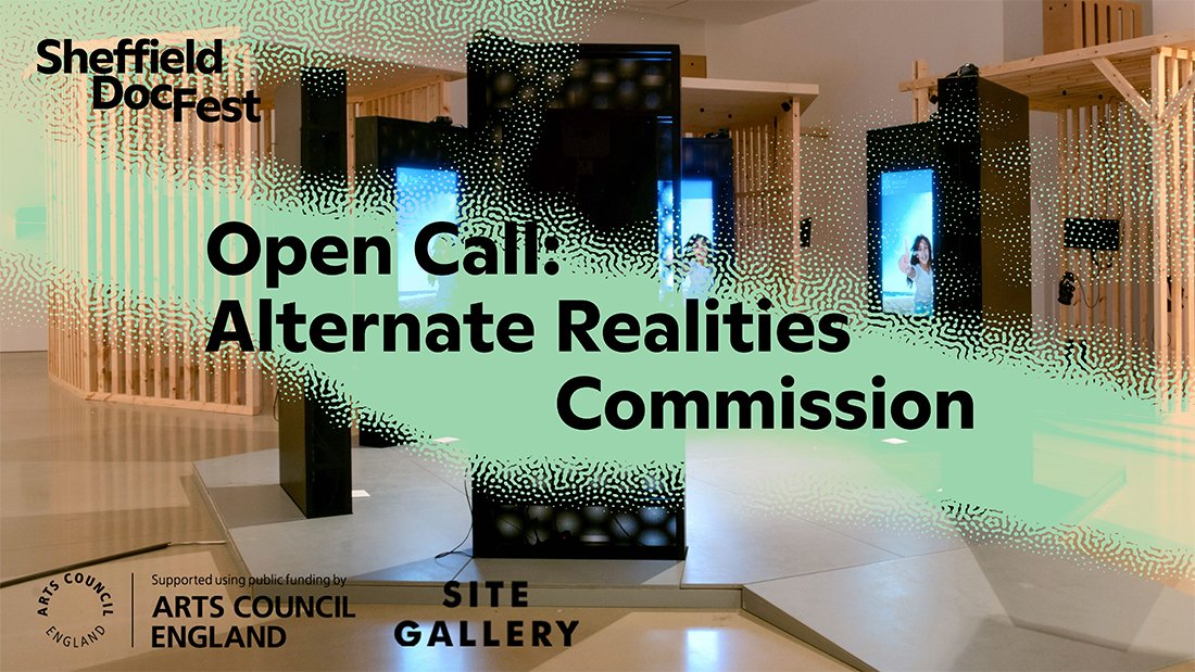 Our #AlternateRealities Commission is back for its 8th year!📣

With thanks to <a href="/ace_national/">Arts Council England</a> &amp; <a href="/site_gallery/">Site Gallery</a>, the commission will offer funding &amp; support to an artist or collective to complete/create a new, non-fiction digital project. 

Deadline: 27 Feb →bit.ly/3uuShjg