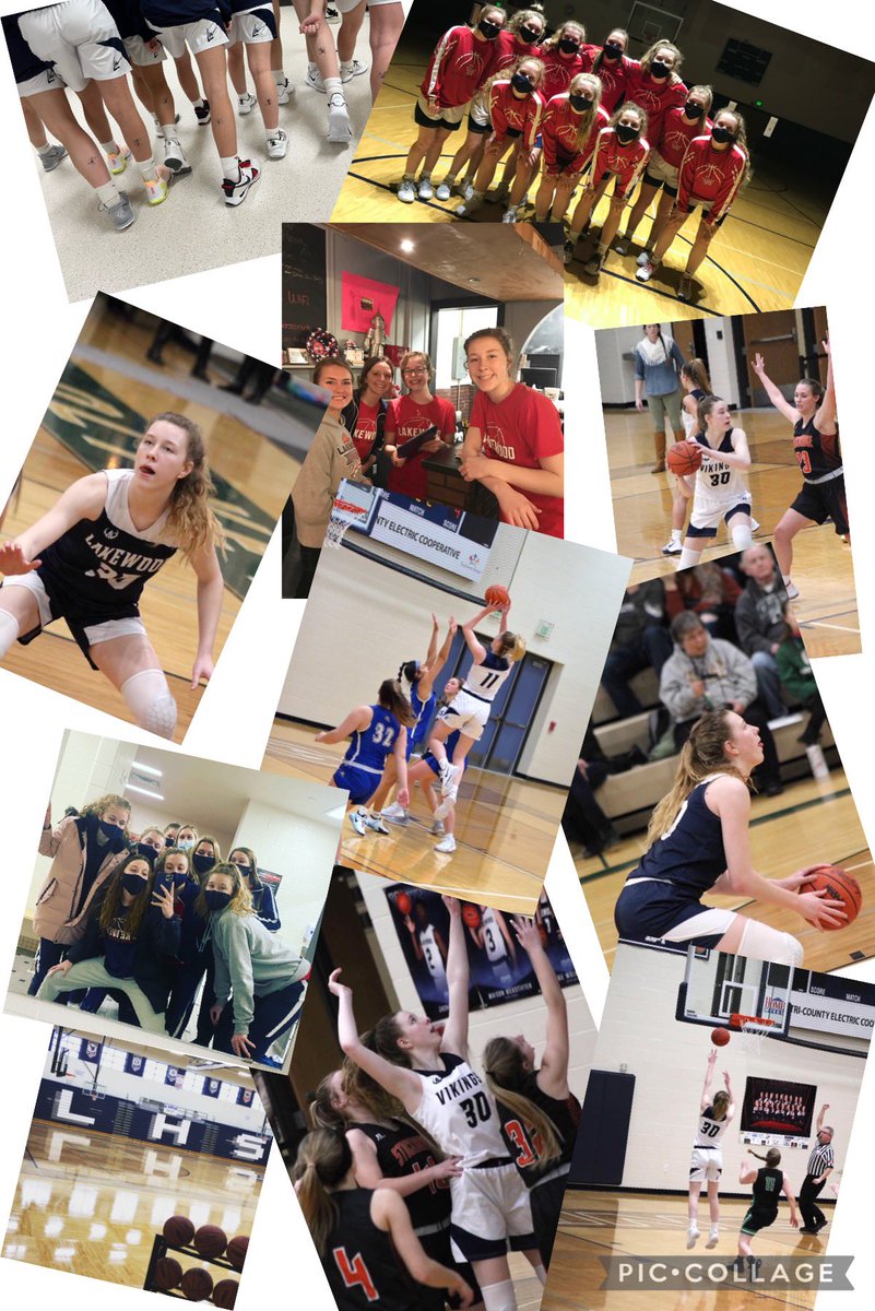 VikesBball's tweet photo. SENIOR NIGHT! Come on out to Lakewood High School to help us celebrate our lone senior, @MaradithOgorman !!! #11 on the court, but #1 in our hearts.💙6pm tipoff. https://t.co/Okyxd5xTfS