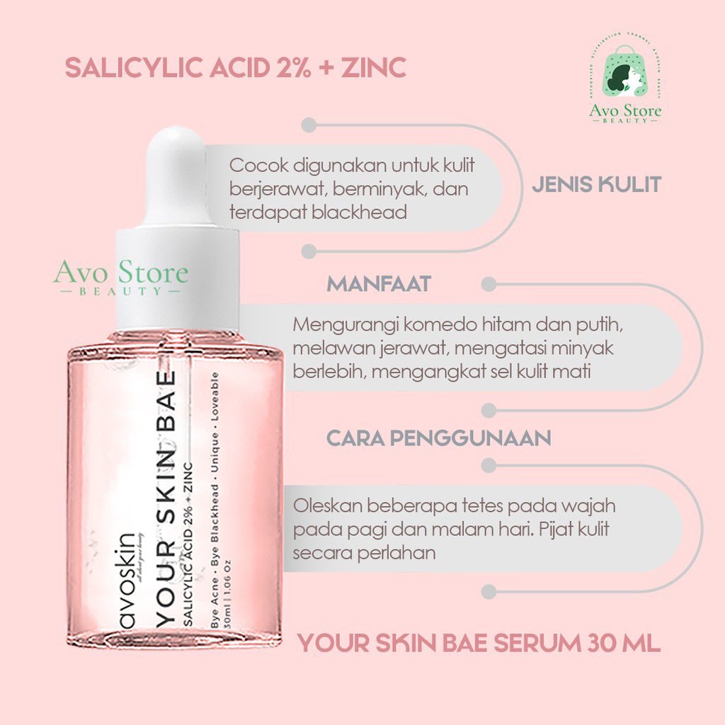 azeclair's tweet photo. GIVEAWAY

✨Avoskin Your Skin Bae Salicylic Acid Serum✨

untuk 1 PEMENANG

Syaratnya:
- Follow @avoskinbekasi &amp; @azeclair 
- RT &amp; ❤️ tweet ini
- Reply “Mau wajah cerah glowing”

•end 11 Februari
•tidak dipungut biaya apapun https://t.co/RiZJYtF2ku