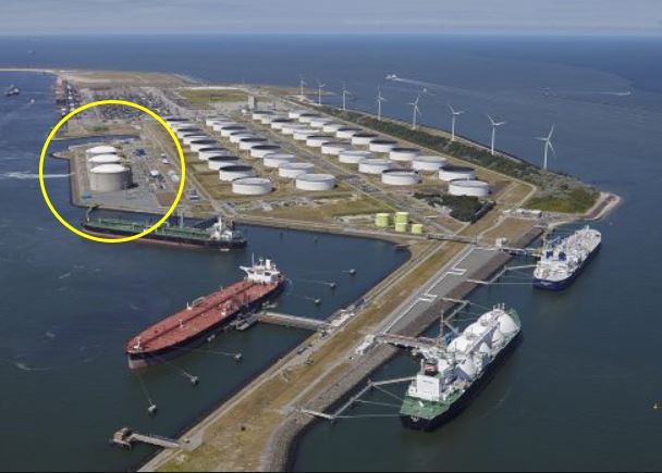 BM_Visser's tweet photo. De GATE LNG terminal in R'dam boekt een record send-out van maar liefst 18929 MW. Dat is 1/3 van de totale gasvraag van NL vandaag.
In de praktijk gaat een deel van deze LNG vanuit Gate naar Duitsland, dat nog (?) geen eigen LNG terminal heeft.
Bron: https://t.co/dg82vvUYcJ https://t.co/PFEAVbKRpD