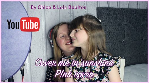 CHLOEBOULTONUK's tweet photo. I recorded a cover with my 9 year old #daughter of @Pink 's wonderful song #CoverMeInSunshine 🌞 We are so exicted to share it with you xxx

#pink @Aston_Mics #astonspirit #youtube #singers #family #pinkfans #covers #coversong #pinkandwillow

Watch here >> https://t.co/CI9RKjnahq https://t.co/KyZ3msuv5S