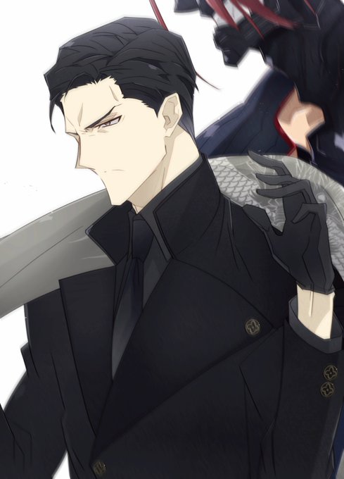 武市先生の合図でどこからともなくめっちゃ駆け抜けてきてチェストしてくれる田中君のイラスト。田中君は武市先生の無茶ぶりにはなんでも応えてくれる安心安全。 