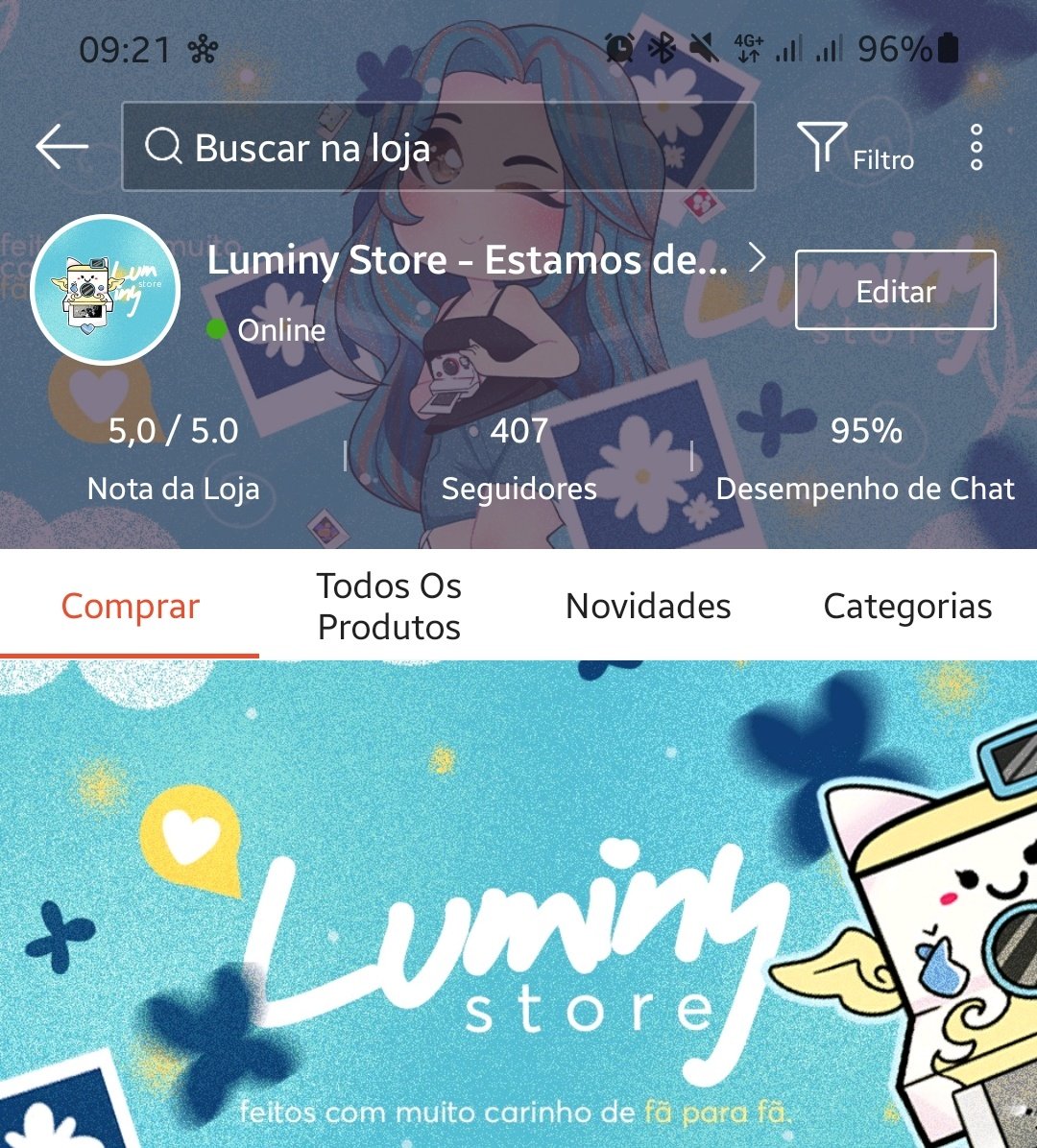 LuminyStore's tweet image. BOOOM DIA com 407 seguidores na Shopee!! YAAAY!

Como prometido, o sorteio vem aí!
Até o fim da semana estarei postando uns kits que estão prontos do NCT, do Itzy e do SHINee e depois lanço o sorteio, assim vocês terão mais opções de prêmio!

❤

Tenham um excelente diia!