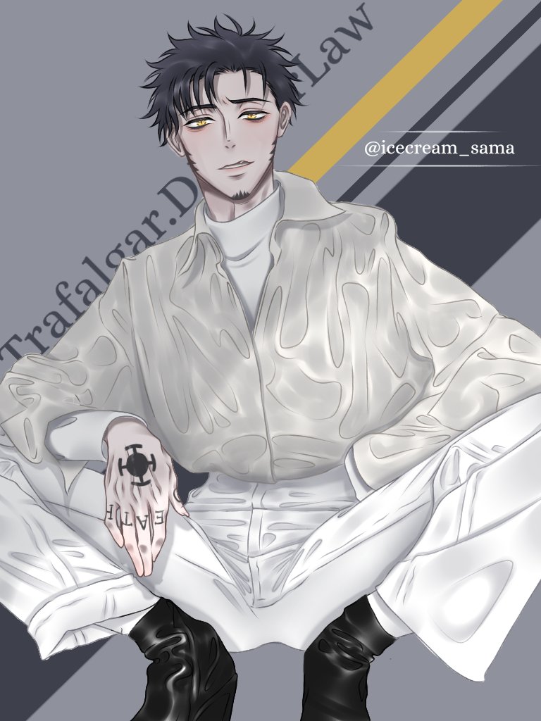 thunn_yamone's tweet photo. What abt changing a bit of his fashion? <3
#ONEPIECE #trafalgarlaw #FANART https://t.co/wiU8w0G27W