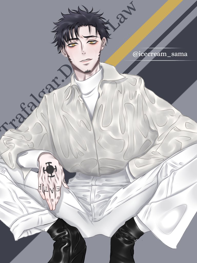 thunn_yamone's tweet photo. What abt changing a bit of his fashion? <3
#ONEPIECE #trafalgarlaw #FANART https://t.co/wiU8w0G27W