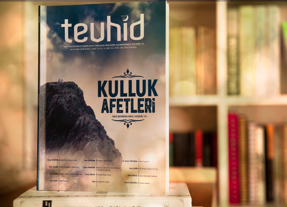 Tevhid__Dergisi's tweet photo. Şimdi ekranları karartın, telefonları sessize alın, ben de dâhil bütün hocaların/davetçilerin sesini kısın. Abdest alıp iki rekât namaz kılın, yerinizde öylece oturun ve kalbinizi dinleyin... Bakalım, Allah’ın vaizi neler söyleyecek! https://t.co/KmxUrOg28V