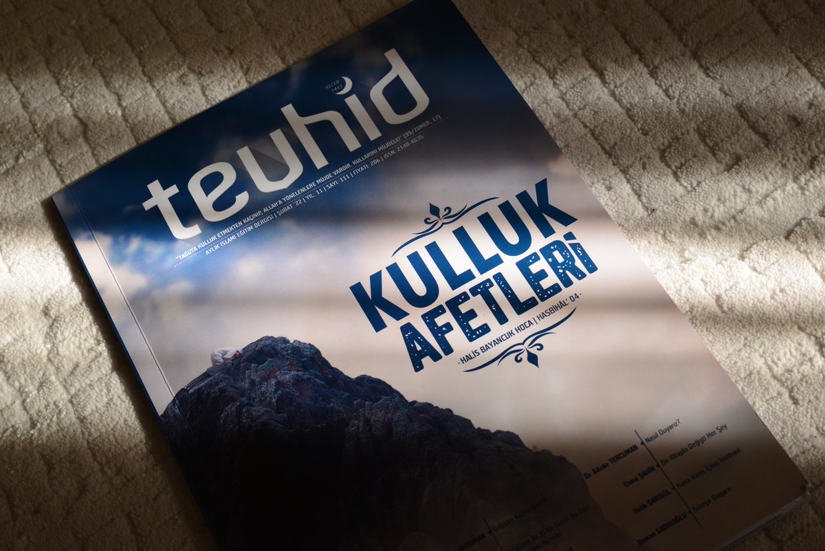Tevhid__Dergisi's tweet photo. Şimdi ekranları karartın, telefonları sessize alın, ben de dâhil bütün hocaların/davetçilerin sesini kısın. Abdest alıp iki rekât namaz kılın, yerinizde öylece oturun ve kalbinizi dinleyin... Bakalım, Allah’ın vaizi neler söyleyecek! https://t.co/KmxUrOg28V