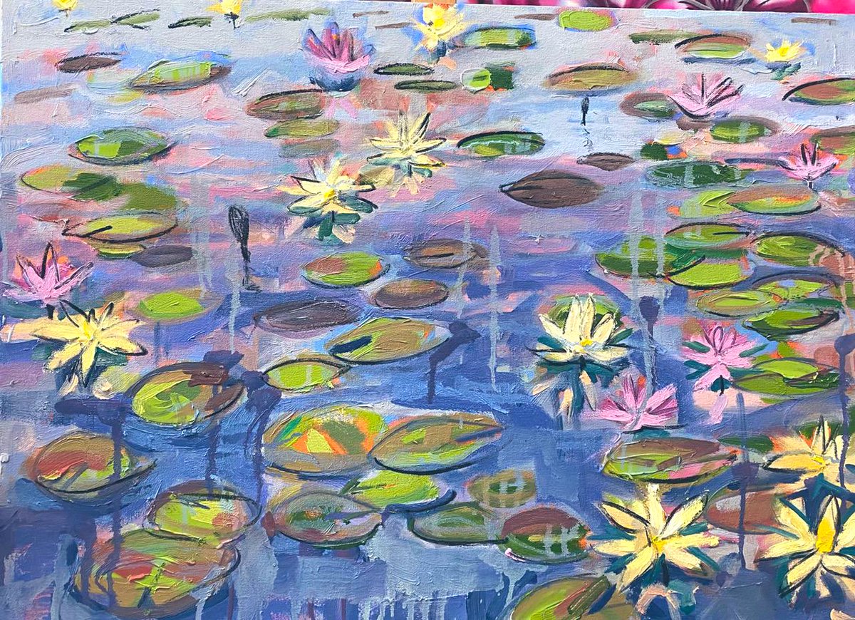 Waterlily Study #1
Oil on Canvas
90 x 60 cm

#paintingoftheday #paintingflowers #floralpainting #interiordesign #flowerpainting
#portraitpainting #artgallery #artistoninstagram #artstagram #artoftheday #instaartwork #artcuratorig