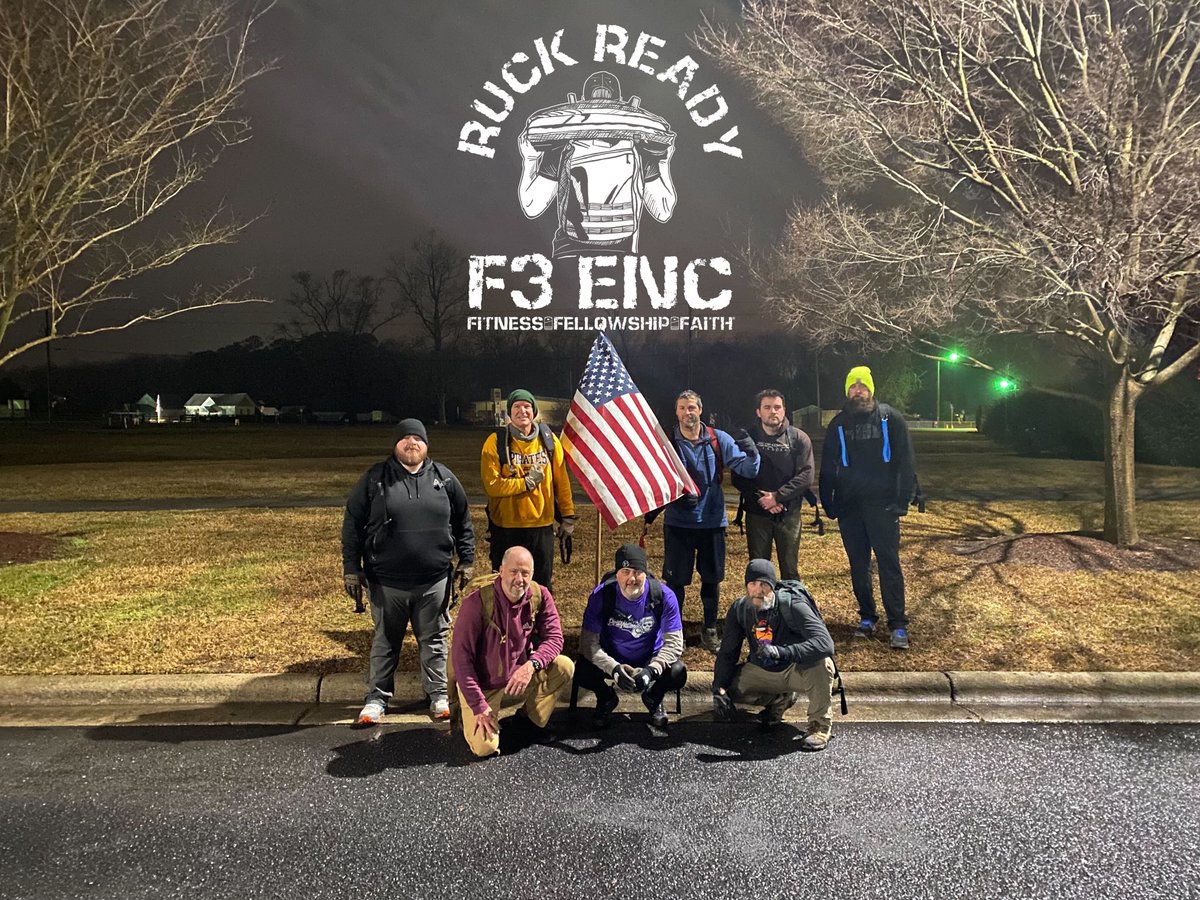 F3ENC's tweet image. 52 PAX ran, rucked, or bootcamped:

12 @ #ruckready
20 @ #runstrong 
12 @ #thesandlot
8 @ #eaglesridge

#f3counts
