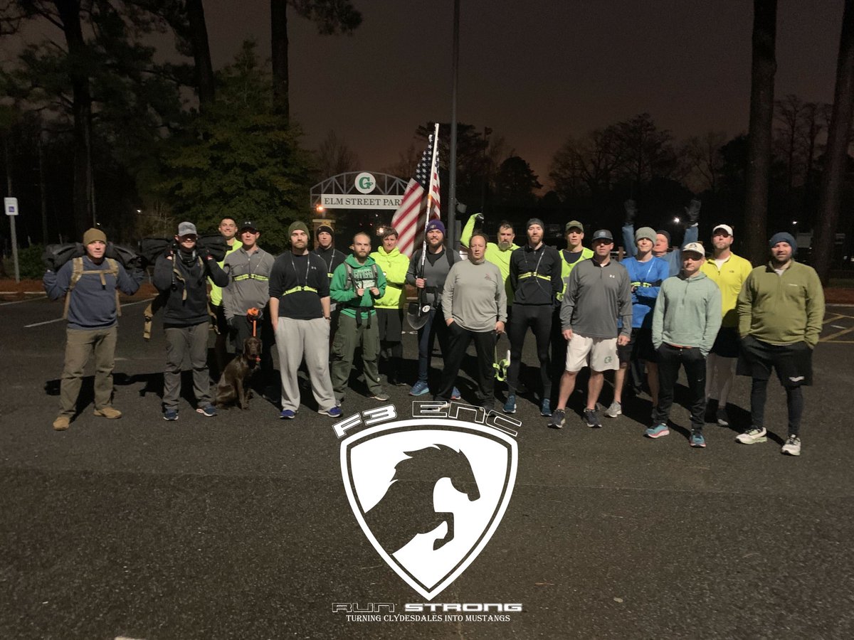 F3ENC's tweet image. 52 PAX ran, rucked, or bootcamped:

12 @ #ruckready
20 @ #runstrong 
12 @ #thesandlot
8 @ #eaglesridge

#f3counts