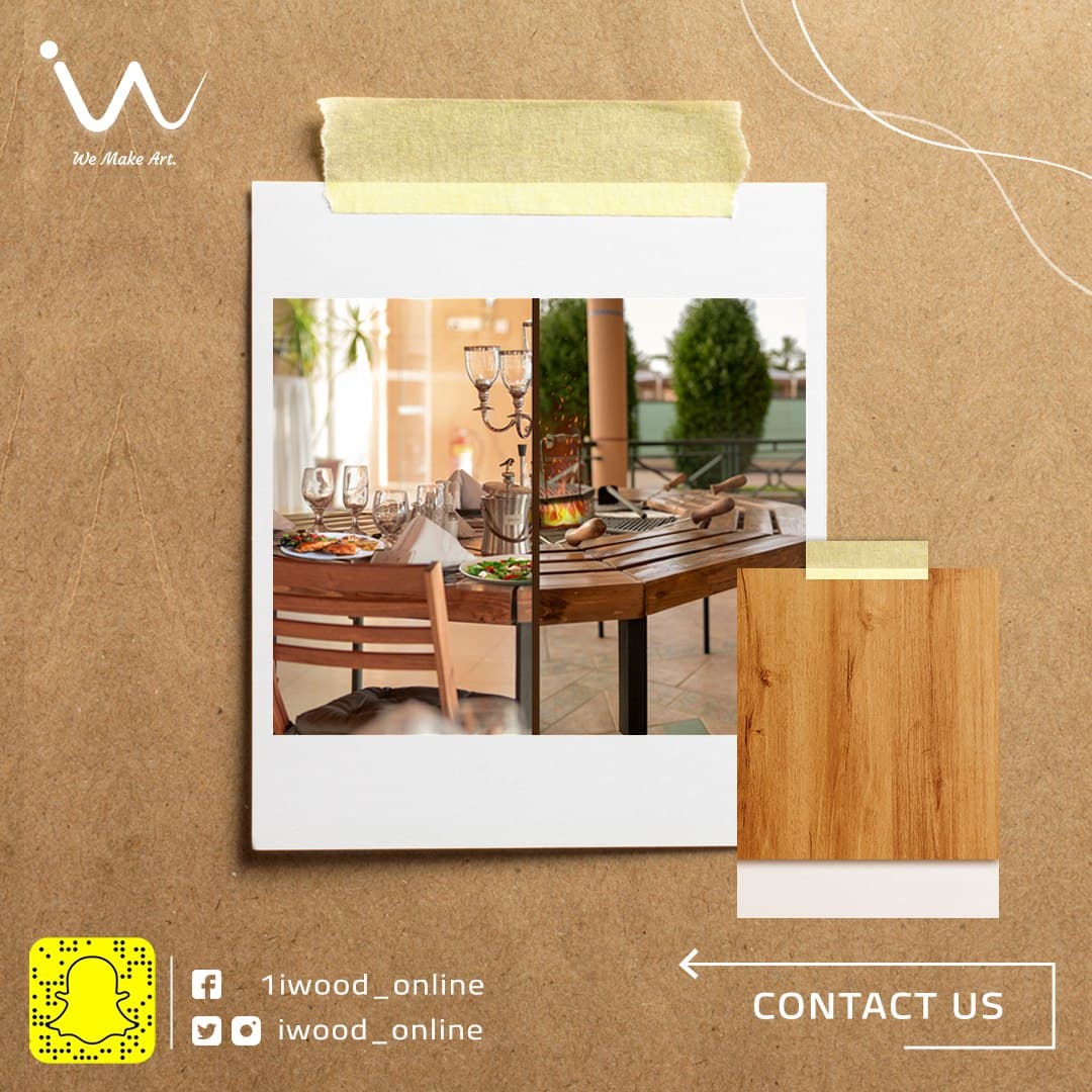 طاولات Iwood  المميزة❤️
أجمل التصاميم وأجود أنواع الأخشاب لكي تعطي منزلك الفخامة والرقي😌❤️
اصنعوا ذكرياتكم على طاولات iwood باللمة الحلوة 😉❤️
#Iwood #wood
