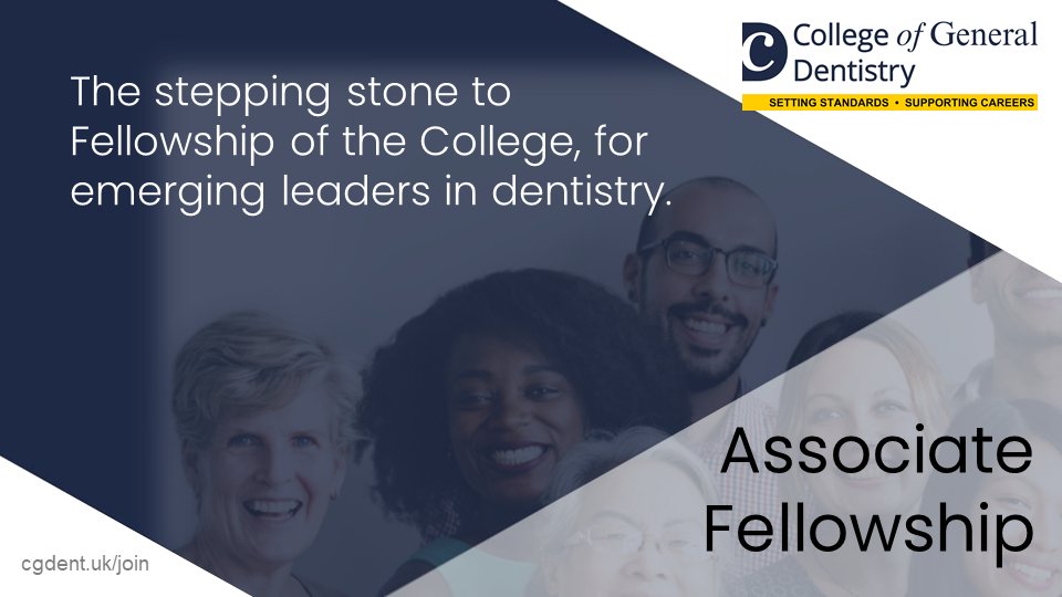 Open to holders of Postgraduate Diplomas and Masters in relevant dental subjects: mark your commitment to the profession. Join today: ow.ly/EaSr50HPbzx #dentistry #leadership #professionalism #careers