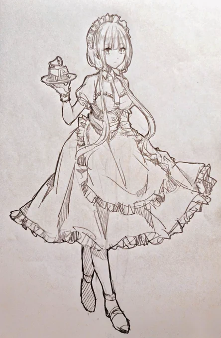 ✏️✏️✏️
#ドールズフロントライン #ドルフロ #UMP45 #RO635 