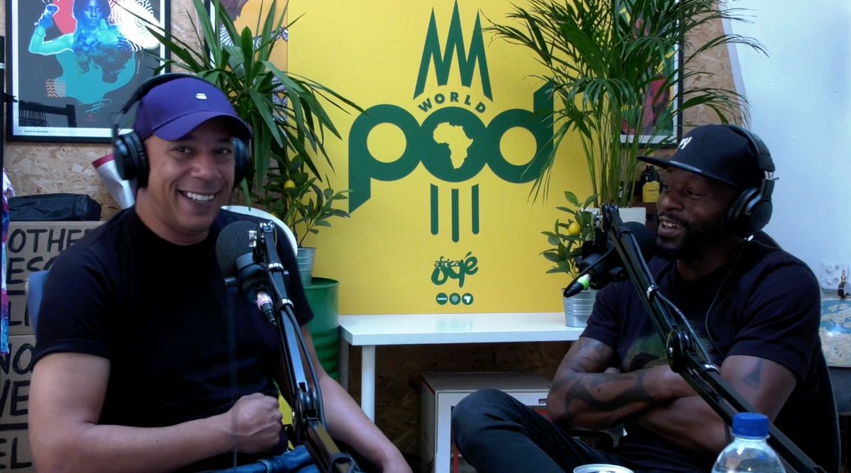 Africa Oyé Festival (@africaoye) on Twitter photo The new episode of the Oyé World Pod launches tonight at 7pm on YouTube, Spotify and Apple Music!
Don't miss a fascinating chat and stroll down music memory lane with <a href="/DuhaneyPabs/">Paul Duhaney</a>, Spykatcha and special guest, @NgunanAdamu!
SET YOUR YOUTUBE REMINDER: youtu.be/hlLMLoJ8gJw The new episode of the Oyé World Pod launches tonight at 7pm on YouTube, Spotify and Apple Music!
Don't miss a fascinating chat and stroll down music memory lane with <a href="/DuhaneyPabs/">Paul Duhaney</a>, Spykatcha and special guest, @NgunanAdamu!
SET YOUR YOUTUBE REMINDER: youtu.be/hlLMLoJ8gJw