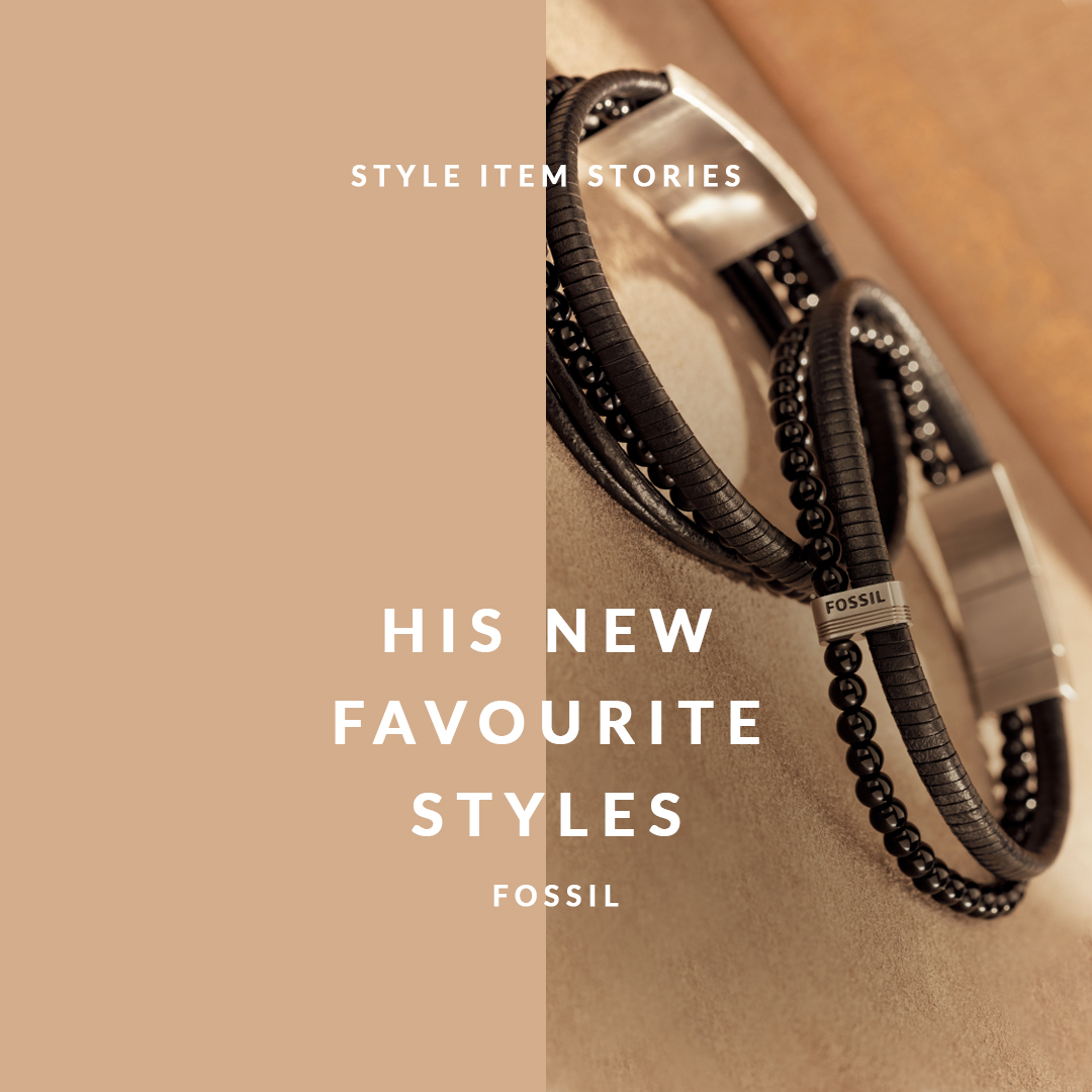 Curated just for you! Treat your partner with special items by Fossil. These bracelets will add a little something extra to any outfit and are crafted with the best materials. Shop the best classic jewellery and watches now. 

brandfield.nl//sieraden/foss…