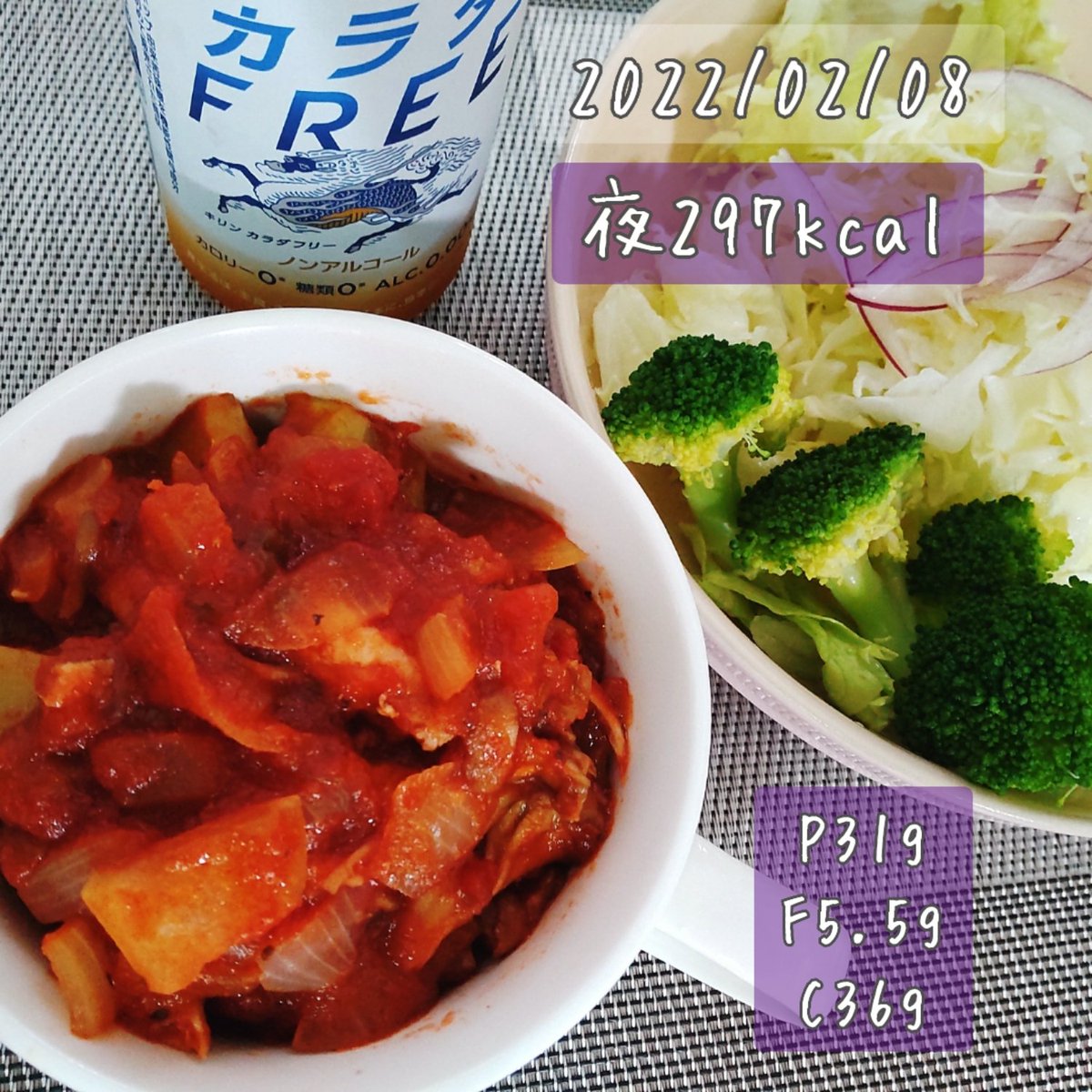 まとめと間食夕食2/8 計2005kcal P115/ F48.8/ C288 炊きたて玄米、オートミール🍙、卵が間食カロリーの半分以上。疲れたから炭水化物摂取。 あとはつまむくらい。 鶏もも