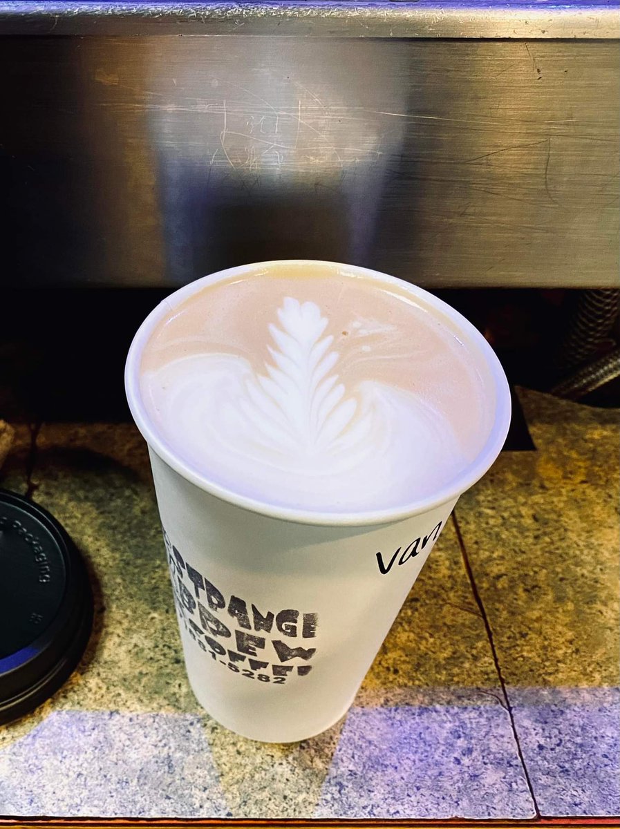 You just can't go wrong with a classic vanilla latte.