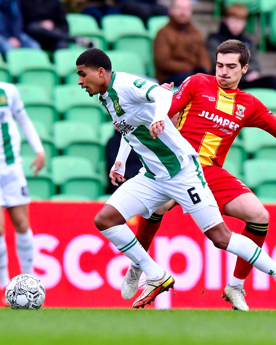 DWSportsMngmt's tweet photo. Another strong performance from Laros Duarte with @fcgroningen 👏 https://t.co/hpT0tVqpn4