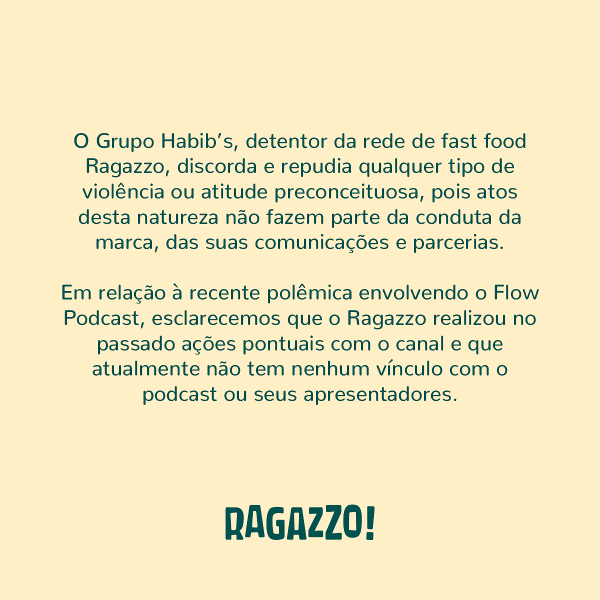 Nota de esclarecimento.