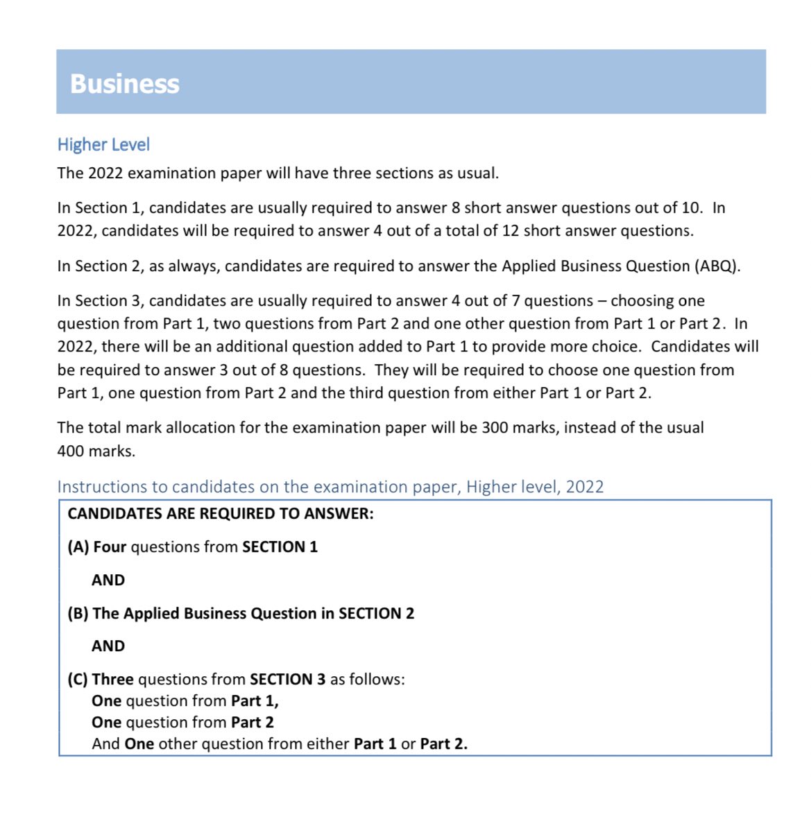 Business Studies Teachers' Association of Ireland tweet media