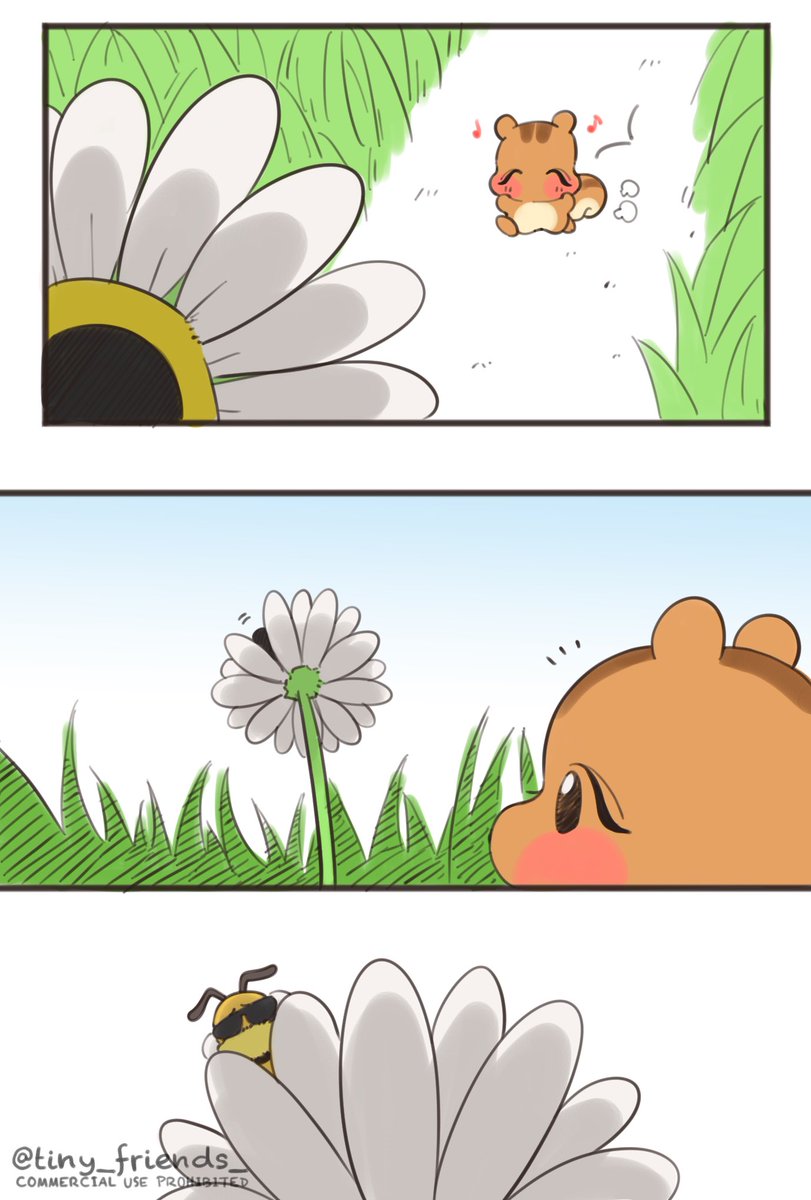tiny_friends_'s tweet photo. ②🐿🐝 https://t.co/ju4eO7Lx7D