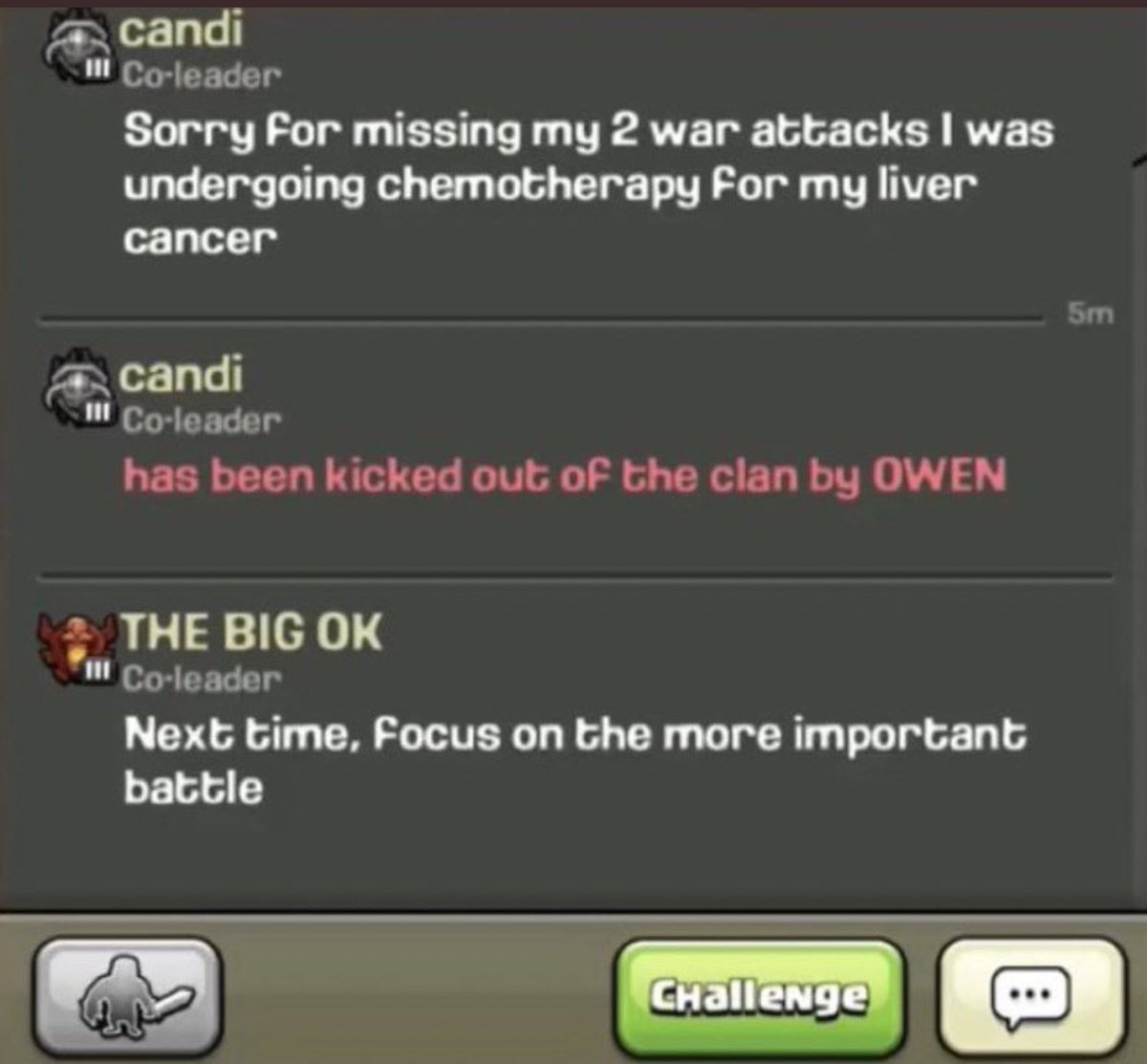 OvOBrezzzy's tweet image. This clash of clan shit get serious