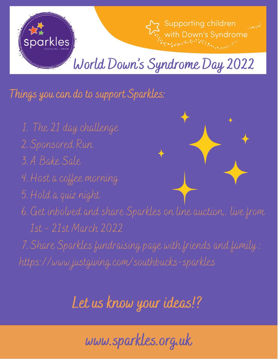 Sparkles (@sparklescharity) on Twitter photo 