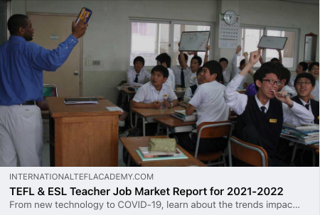 [❗ITA Exclusive❗] We've analyzed 80+ countries &amp; looked at the market worldwide for #TEFL jobs abroad. From new technology to COVID-19, learn about the trends impacting the worldwide TEFL job market in the 2020s. 📊 #tesol #esl #teachenglishabroad
👉ita.fyi/TEFLJobMarketR…