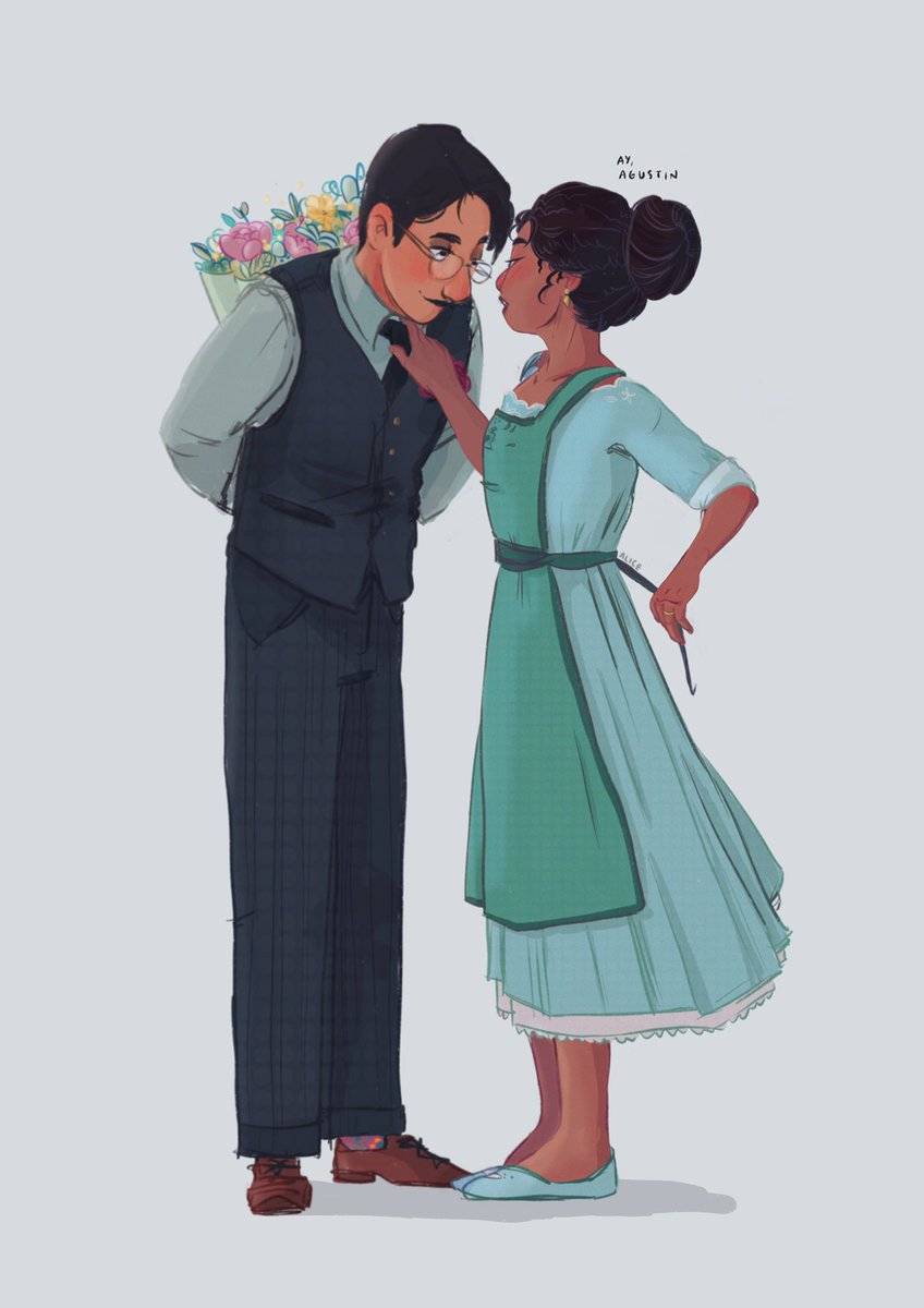 its_daliceus's tweet photo. Big fan of the blue parents, I’m in love with their kind of love💙#Encanto #encantofanart https://t.co/NoUW4kuHK9