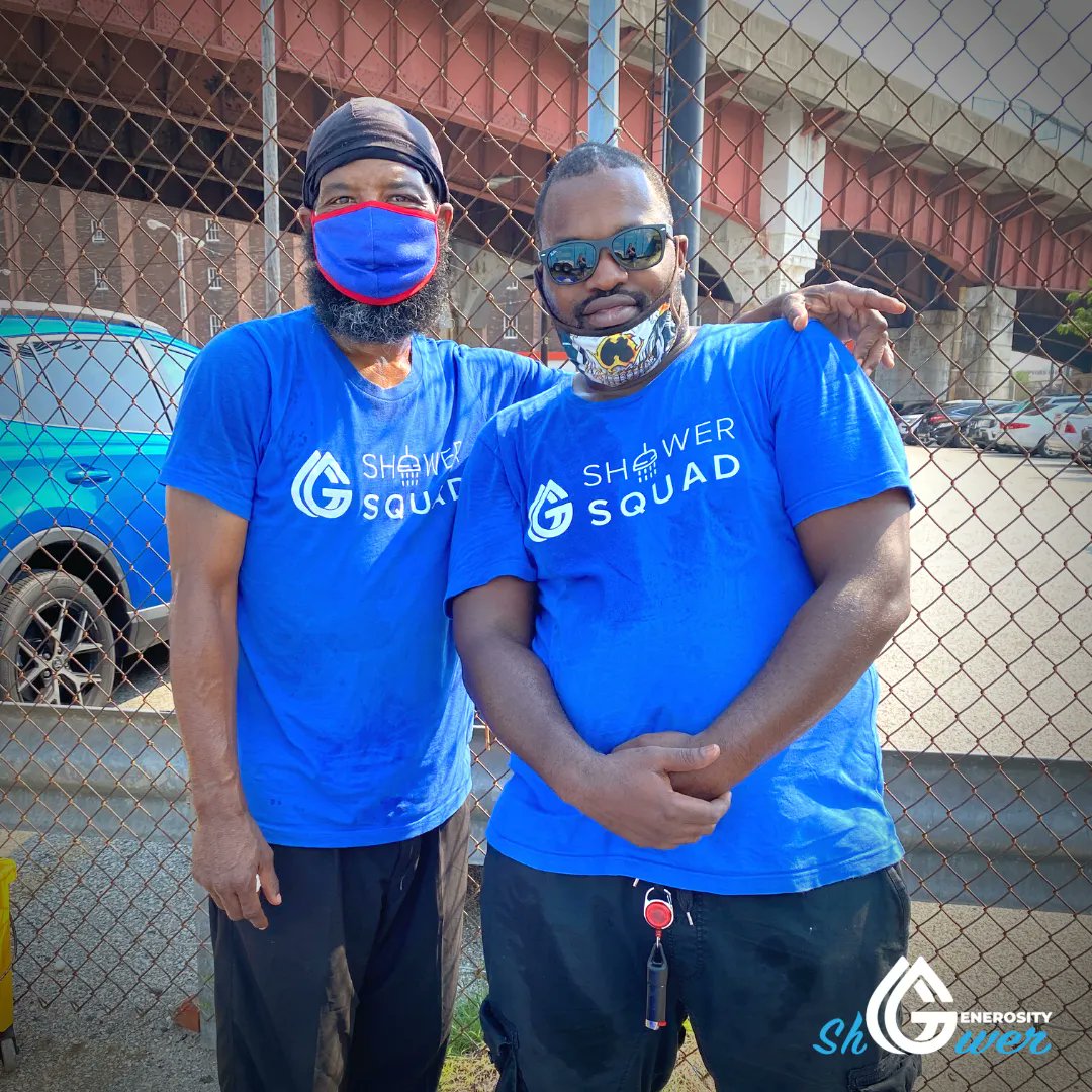 GenerosityGloba's tweet photo. Generosity Shower has employed Will and Tavon, allowing them to be a part of the GG village and earn an income that can improve their living condition. Thank you for investing in the future of those in need and doubling your impact! 

#wearegenerosityglobal #generosityshower https://t.co/I6QJlJQLsg