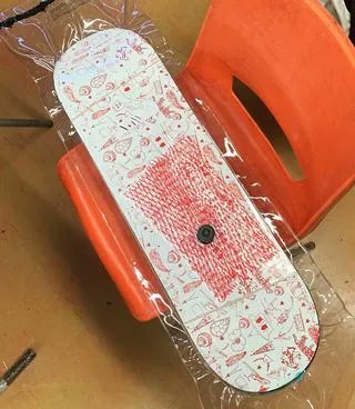 Roarockit's tweet photo. Check out this skateboard build by @CraigOSF with art inspired by Trinidad &amp; Tobago and Toronto in collaboration with @jivebrand! 

Have you checked out the annual OSF pop-up shop yet? Support their students and program by visiting https://t.co/uSliqObX90!

#roarockit #repost https://t.co/Pq86lFf7hY