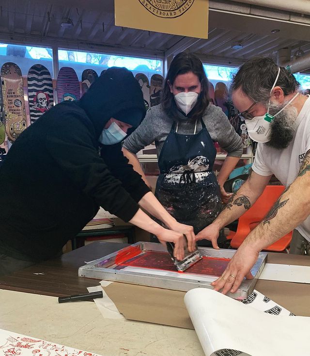 Roarockit's tweet photo. Check out this skateboard build by @CraigOSF with art inspired by Trinidad &amp; Tobago and Toronto in collaboration with @jivebrand! 

Have you checked out the annual OSF pop-up shop yet? Support their students and program by visiting https://t.co/uSliqObX90!

#roarockit #repost https://t.co/Pq86lFf7hY