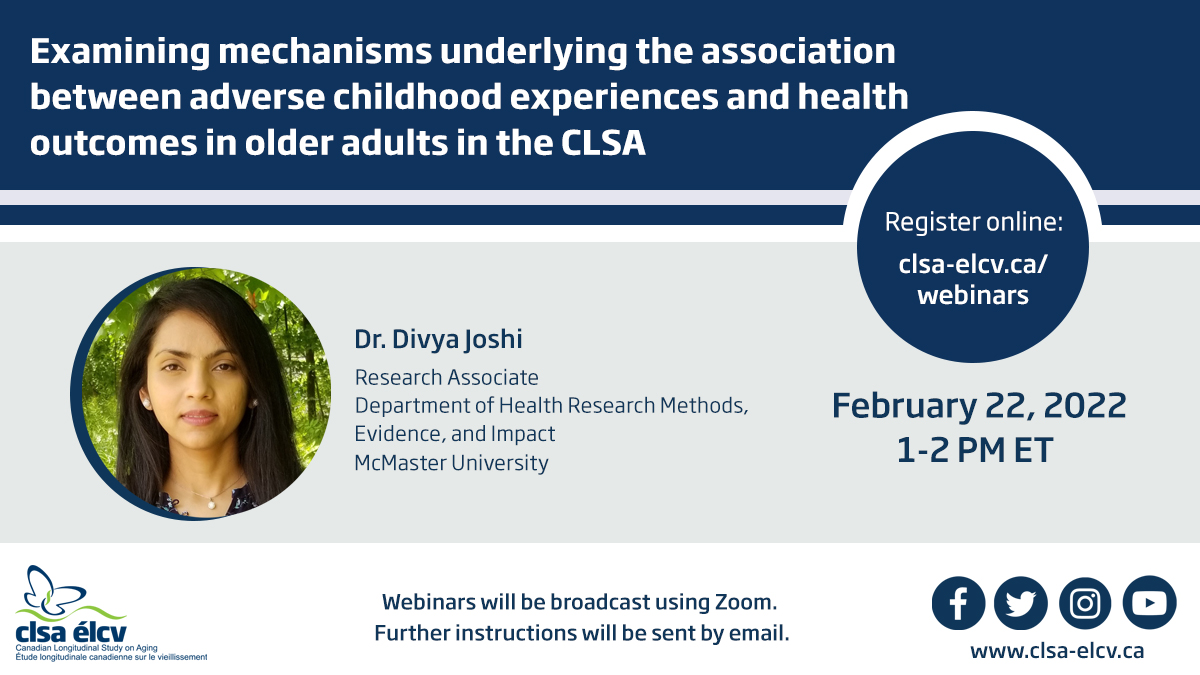 Canadian Longitudinal Study on Aging (CLSA) tweet media