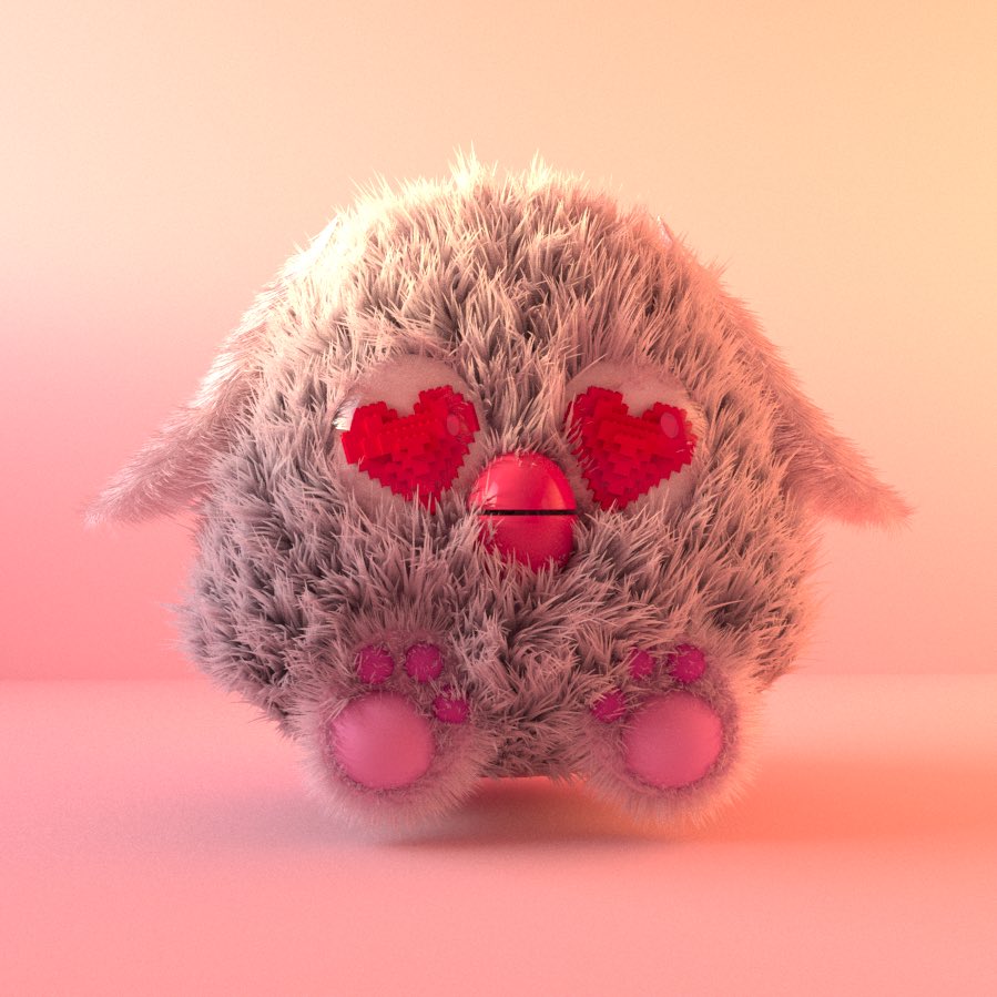 metafluffy's tweet photo. Love is in the air ❤️

Here is another precious sneak peek of Meta Fluffy #NFTs #NFTCommunity #NFTProject #NFTdrop https://t.co/MgvlVNcjQP