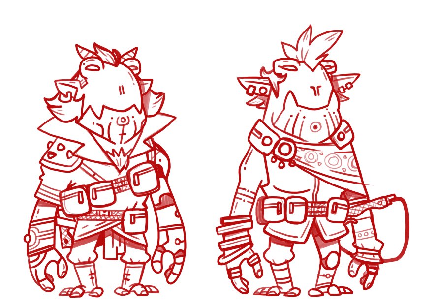 Artmonkeymg2's tweet photo. Here is a new species in the Neon Dungeoneers verse the Oreks. Solar Oreks known for being savvy merchants and their smooth shiny skin.Farside Oreks known for their mining and building abilities, along with their bulky frames and rough skin #oreks #neondungeoneers #ttrpg https://t.co/GRf217AGBt