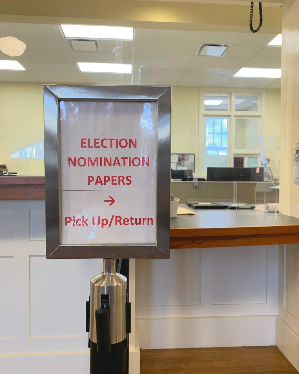 DedhamThrives's tweet photo. Are you running for office in #DedhamMA? The last day to pick up nomination papers from Town Clerk's Office is Tuesday, Feb. 15 at 5pm. All papers must be returned by Friday, Feb. 18: https://t.co/MgZ8rzGL5M

☑️ Annual Election is Saturday, April 9th.

#DedhamThrives #DedhamVotes https://t.co/BDPbic5As6