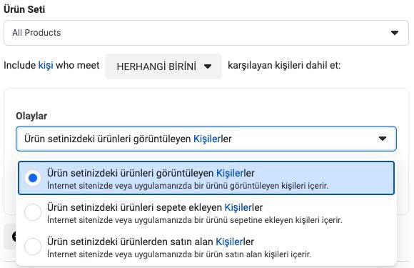 Facebook’ta artık kataloğumuzdaki öğelerle etkileşim kurmuş kullanıcılar üzerinden de CA oluşturabileceğiz. Bu özel kitleleri katalog dışındaki kampanyalarımızda da kullanmak mümkün olacak. #facebookads #digitalmarketing